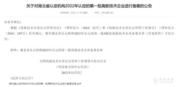 “dcbox小金库官网”通过高新技术企业资质复审认定
