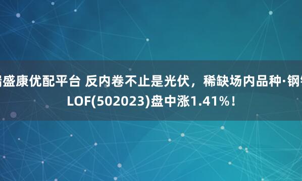 端盛康优配平台 反内卷不止是光伏，稀缺场内品种·钢铁LOF(502023)盘中涨1.41%！